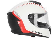 Acerbis KRAPON Integral Motorcycle Helmet White Black