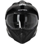 Acerbis FLIP FS-606 Black 2 Adventure Integral Motorcycle Helmet