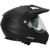 Acerbis FLIP FS-606 Black 2 Adventure Integral Motorcycle Helmet