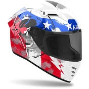 Airoh CONNOR NATION Glossy Full Face Motorcycle Helmet