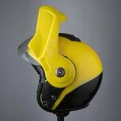 Flip-Up Motorcycle Helmet BHR 807 REVERSE Yellow