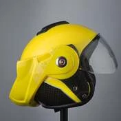 Flip-Up Motorcycle Helmet BHR 807 REVERSE Yellow