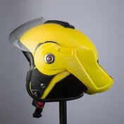 Flip-Up Motorcycle Helmet BHR 807 REVERSE Yellow