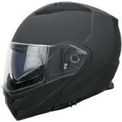 Modular Motorcycle Helmet SKAP 5RH Double Visor Matt Black