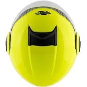 Helmet Moto Jet Double Visor Kappa KV37 OREGON Basic Yellow Fluo
