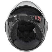 Dual Visor Motorcycle Helmet Jet Kappa KV37 Oregon Zone Glossy White Black Silver