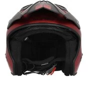 Acerbis ARIA METALLIC Red Motorcycle Jet Helmet