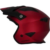 Acerbis ARIA METALLIC Red Motorcycle Jet Helmet