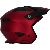 Acerbis ARIA METALLIC Red Motorcycle Jet Helmet