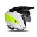 Ufo Sheratan 2206 Helmet Black White Yellow Черный