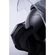 Moto Jet Helmet in Blauer HACKER Titanium Glossy Black Fiber