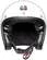 Motorcycle Helmet Jet Agv Legend X70 Mono Glossy White