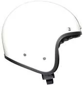 Motorcycle Helmet Jet Agv Legend X70 Mono Glossy White