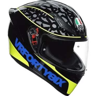 AGV K1 Yellow Full Face Мотошлем