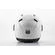 Moto Jet Helmet in Blauer BET HT Monochrome White Fiber