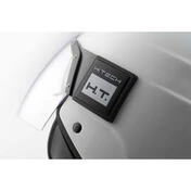 Moto Jet Helmet in Blauer BET HT Monochrome White Fiber