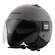 Blauer Bet Monochrome Мотошлем Grey Белый