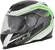 Full HDX FX-105 Thunderchief White Black Мотошлем