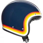 Motorcycle Helmet Jet AGV Legend X70 Multi RIVIERA Blue Rainbow