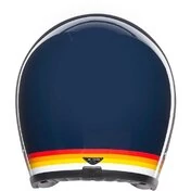 Motorcycle Helmet Jet AGV Legend X70 Multi RIVIERA Blue Rainbow