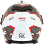 Cacso Integral Motorcycle Dual Sport Afx FX-39 VELETA Red color