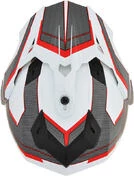 Cacso Integral Motorcycle Dual Sport Afx FX-39 VELETA Red color