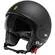 Motorcycle Мотошлем Jet OJ LEAF Matt Black Yellow Fluo
