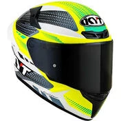 Integral Motorcycle Helmet Kyt TT-COURSE GEAR BLK Yellow