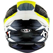 Integral Motorcycle Helmet Kyt TT-COURSE GEAR BLK Yellow