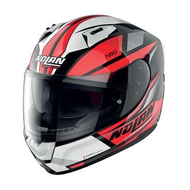 Nolan N60.6 Downshift N-com Red Black Красный