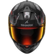 Shark RIDILL 2 MOLOKAI Full Face Motorcycle Helmet Mat Black Anthracite Red