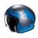 Hjc V31 Kuz Мотошлем Blue Black Синий