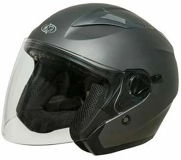 Jet One "Jettone" Double визор Motorcycle Мотошлем Matte Titanium