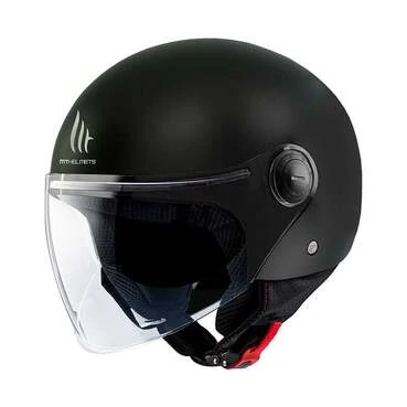 Mt Мотошлемs Street S Solid A1 Мотошлем Black Gloss Черный