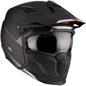 Motorcycle Helmet Trial Mt Helmet STREETFIGHTER SV S Solid Matt Black