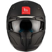 Motorcycle Helmet Trial Mt Helmet STREETFIGHTER SV S Solid Matt Black