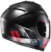 Integral Helmet HJC IS-17 Shapy MC1SF Black Red