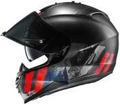 Integral Helmet HJC IS-17 Shapy MC1SF Black Red
