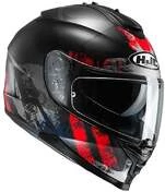 Integral Helmet HJC IS-17 Shapy MC1SF Black Red