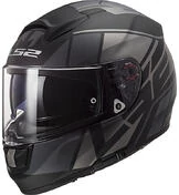 Motorcycle Мотошлем HPFC Fiber LS2 FF397 VECTOR Kripton Black Titanium Matt