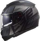 Motorcycle Helmet HPFC Fiber LS2 FF397 VECTOR Kripton Black Titanium Matt