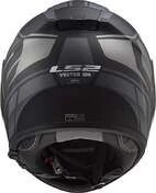 Motorcycle Helmet HPFC Fiber LS2 FF397 VECTOR Kripton Black Titanium Matt