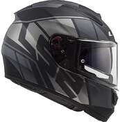 Motorcycle Helmet HPFC Fiber LS2 FF397 VECTOR Kripton Black Titanium Matt