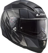 Motorcycle Helmet HPFC Fiber LS2 FF397 VECTOR Kripton Black Titanium Matt