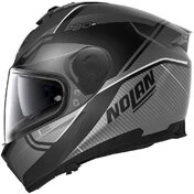 Integral Motorcycle Helmet Nolan N80.8 ASTUTE N-Com 023 Matt White