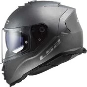 Ls2 FF800 STORM 2 Solid Matt Titanium Full Face Motorcycle Helmet