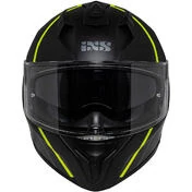 iXS 217 2.0 Integral Motorcycle Helmet Matt Black Yellow