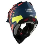 Vemar VH Taku Blade Navy Orange Cross Enduro Motorcycle Helmet
