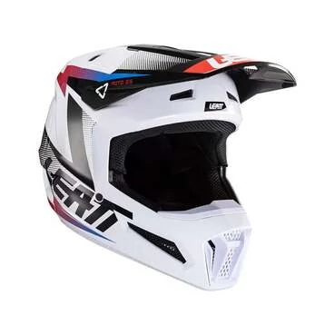Leatt 2.5 2024 Мотошлем Black White Черный