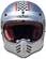 Motorcycle Helmet integral Premier Style 70s MX FL Chrome